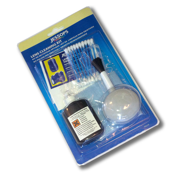 Five piece optical cleaning kit 